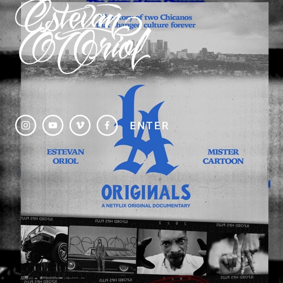 Authentic Limited Edition Super Bowl Colors Estevan Oriol Classic LA Fingers Tee - Picture 7 of 8